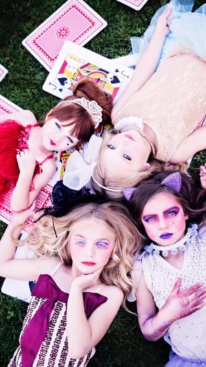 Journey Kay Instagram - Halloween is coming up!  Need a last minute costume idea? Don’t worry I have you covered!  Throwback to this epic Alice in wonderland shoot by the one and only @jwolfphotography_ut  hair and makeup by @lisajeppsenmua I loved modeling with my friends!  Miss you girls!!!!