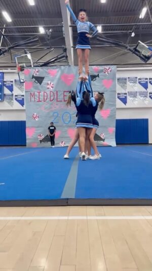 Journey Kay Instagram - My school cheer team does 1 competition for the whole year.  I competed with my team and stunt group.  We got second in the advanced category.  I love cheer and all my friends! 🤩