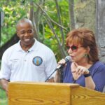 Joy Behar Instagram – Accepting the honor with Eric Adams, the President of the Borough of Brooklyn.