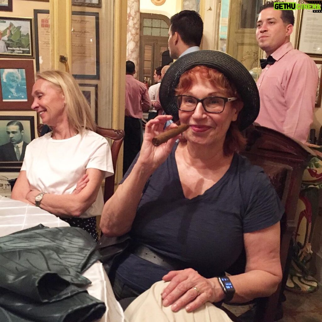 Joy Behar Instagram - When in Cuba, do as the Cubans do!