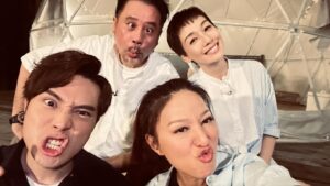 Joyce Tang Lai-Ming Instagram - 話咁快就做完～～
唔在乎環境
最緊要係人腳
多謝「包美覇」支持
多謝支持「包美麗霸」
#帶住班friend去旅行
@chandrew117  @elenakongmayyee @mak_cheung_ching