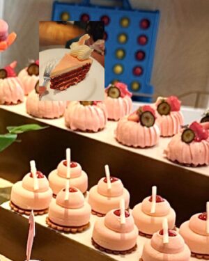 JuJu Chan Instagram - Counting down to meet our little dragon girl 🥰  Thanks for all the love from all our dearest friends and family in joining this #SteamPunk themed baby shower afternoon tea party.

Special thanks to the amazing @islandshangrila team for helping us creating such a memorable party, from the amazing newly renovated airship family suite, to the delicious cakes, canapés, ice cream trolly, popcorn machine and pink chocolate hot air balloons 💕 Super creative and absolutely yummy 😋

#babyshower #islandshangrila #pink #itsagirl #momtobe #pregnancydiary #pregnancylife #pregnantbelly #孕婦 #孕媽咪 #孕照 #孕婦裝