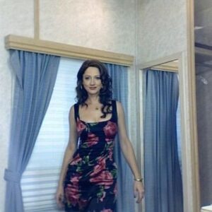 Judy Greer Instagram - #throwbackthursday… Trailer photo shoot. My favorite of the 27 Dresses. 

#27dresses #tbt