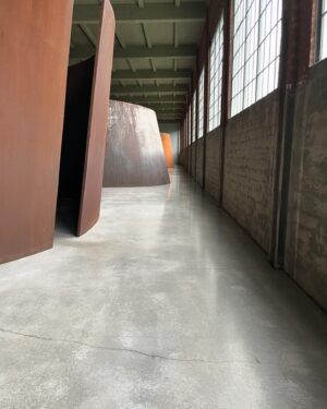 Judy Greer Instagram - I started to understand sculpture because of Richard Serra. I was a child (22) and moved to LA and found myself inside the art for the first time and I have loved his work ever since. These photos are from last summer at the dia: beacon. RIP Mr. Serra. 

#richardserra