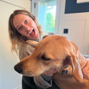 Judy Greer Instagram - Please never tell Mary I pet every dog I see. Thank god she doesn’t have access to the internet… but I still think she knows.
