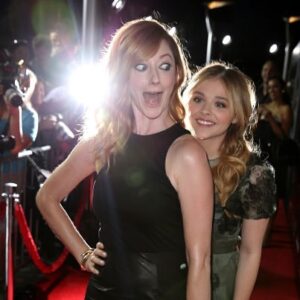 Judy Greer Instagram - Happy Birthday Chloe!!! I miss you. Can our next movie have less blood in it? 

#carrie