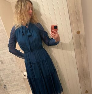 Judy Greer Instagram - The dresses I almost wore… (and one jumpsuit). I loved them all, but I could only wear one! Congratulations on the LA store @ullajohnson!! The selfies in your mirrors will be way better than this hotel room hallway! 

#ullajohnson #nyfw
