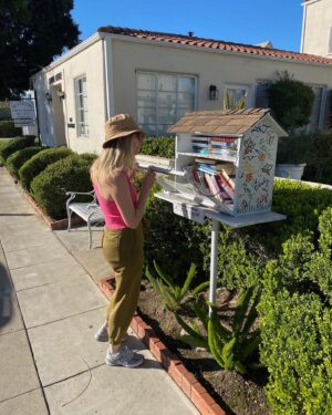 Judy Greer Instagram - God bless little free libraries!