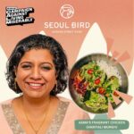 Judy Joo Instagram - GIVEAWAY 👀 To celebrate the start of the @seoulbirduk female chef series to support the amazing @calmzone we are offering 1 lucky person: 🍽️ A signed copy of Asma Khan’s AMMU, Times cookbook of the year 2022  🍽️ A signed copy of Judy Joo’s Korean Soul Food  🍽️ @seoulbirduk meal for 2 at their Canary Wharf location worth £50 To enter all you have to do is: 👉Make sure you’re following @seoulbirduk @asmakhanlondon @judyjoochef @darjeelingldn 👉Like this post and tag the person you’d like share your prize with 👉Share your story for an extra entry! T&Cs  1) All entries must complete the above steps 2) The prize is non-transferable  3) UK entries only 3) Competition closes on Tuesday Midday Aug 1st 2023 Asma Khan’s Hariyali Murgh Bowl is available at Seoul Bird (both London locations) until 31st August with 50p from each sale going to @calmzone 💚  . . . . #seoulbird #seoulbirduk #asmakhan #collab #judyjoo #londonfoodies #koreanstreetfood #competition #competitionuk #londonrestaurants #giveaway #giveawayuk