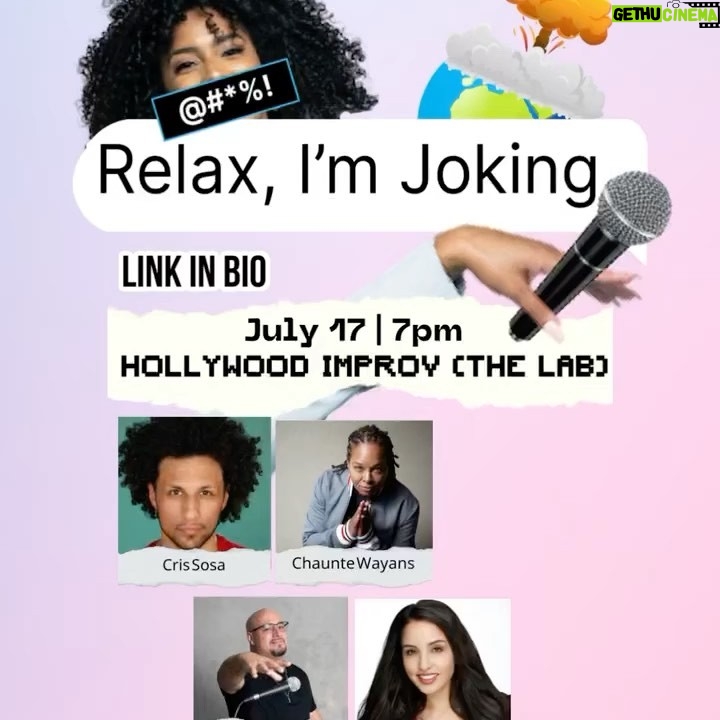 Judy Reyes Instagram - Go laugh your asses off this Sunday 7/17 with my hilarious cuz @sashamerci and a posse of super funny Latinx comics! #thehollywoodimprov 😂✊🏽🇩🇴