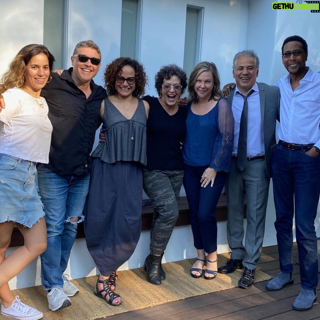 Judy Reyes Instagram - The OGs! What a magical reunion with special friends! Overjoyed by the time spent together. @therealanaortiz @1912forgmoney @marleneforte @johnortiz718 @cephasjaz #jennortiz #lovethesepeople #labyrinththeatercompany ✊🏽👑♥️