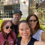Judy Reyes Instagram - Out here participatin’ and representin’! @therealanaortiz @toddgrinnell @trishalafache @latinasactingup #sagaftra #wgastrong ✊🏽👑♥️