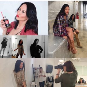 Jules Wainstein Instagram - Oh snap 📸! Spiciest photoshoot ever thx to our amazing photographer @kristalajara 🤘💋🌶❤️ #womeninbusiness #workinit #WERK @misschloeflower @modernalkeme