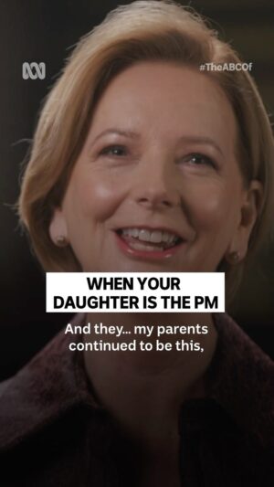 Julia Gillard Instagram - Classic dad move 😂 #TheABCOf 

Stream now on ABC iview or Tuesdays 8pm on ABC TV. 

#Parents #JuliaGillard #PrimeMinister