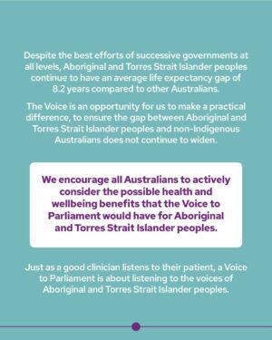 Julia Gillard Instagram - On October 14, Australia has the opportunity to take a step towards a better future for First Nations Peoples. The nation’s leading health organisations have come together to highlight the practical difference a Voice to Parliament could make. 

Beyond Blue, the national depression and anxiety initiative which I chair, wholeheartedly supports a Voice to Parliament because it has the potential to improve health outcomes. A Voice also promotes social and emotional wellbeing through self-determination. Because we all do better and we all feel better when we have a say in how we live our lives. #yes23 #alliesforuluru @ulurustatement

No matter how you vote, Beyond Blue is here to support you: follow the link in my bio on how to access support.

Alternatively, you can call 13YARN to talk with an Aboriginal or Torres Strait Islander Crisis Supporter.