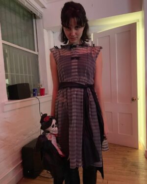 Julia Goldani Telles Instagram - didn’t have a proper costume so here’s a ~hybrid~ of my spirit animals