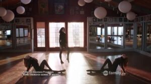 Julia Goldani Telles Instagram - summoning the she-devil circa 2013 choreographed by @margueritederricks
we have more dances up on @hulu now cause Bunheads is on Hulu !
