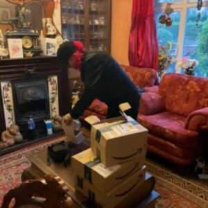 Julia Hamer-Bevis Instagram - When you have a shitty hospital day and you come home to amazing mothers day gifts from @saraya thankyou so much!!!! Love you xxxx you're as crazy as me lol xxx