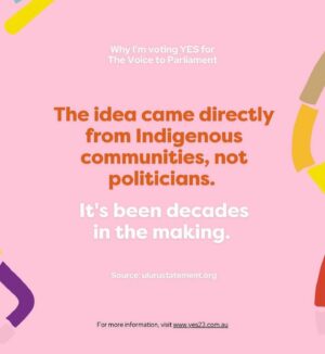 Julia Stone Instagram - Yes. Yes. Yes. 

I’ll be voting ‘yes’ in the upcoming Australian referendum. Swipe above to see you why 👆 

Make sure you register for postal vote or find out where you can vote if you’re overseas! I’ll be voting from Berlin… the AEC has all the information & links 💛

#yes23 #voteyes #yesyesyes