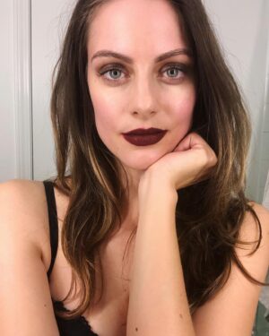 Julia Voth Instagram - All the boys think she's a spy 🖤 #auditionlife