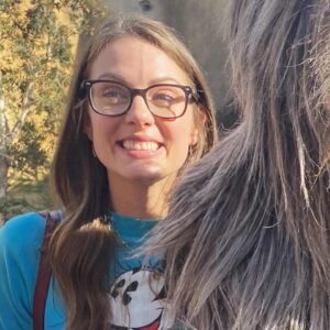 Julia Voth Instagram - Last year when I got to meet my hero. Swipe for a look of pure joy 🤩 #oneyearago #dysneyland #galaxysedge #chewbacca #myfriendchewie #bestdayever