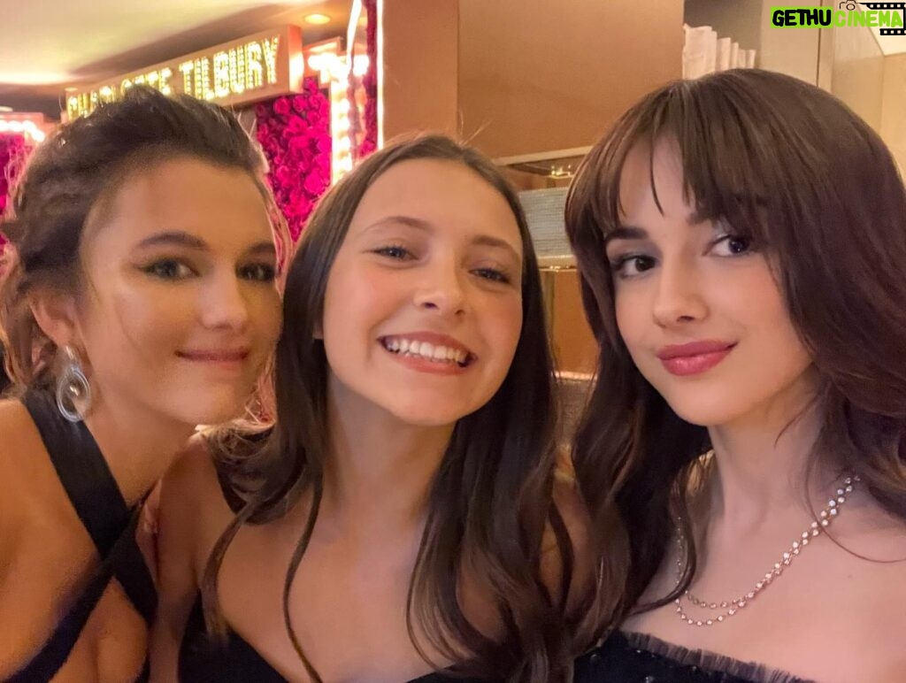 Julia Butters Instagram - Had the best night at the @sagawards!!! Was amazing to reunite with my @thefabelmans family and meet some of the actors I look up to and admire. Thank you so much for an incredible evening I truly had an unforgettable time💙