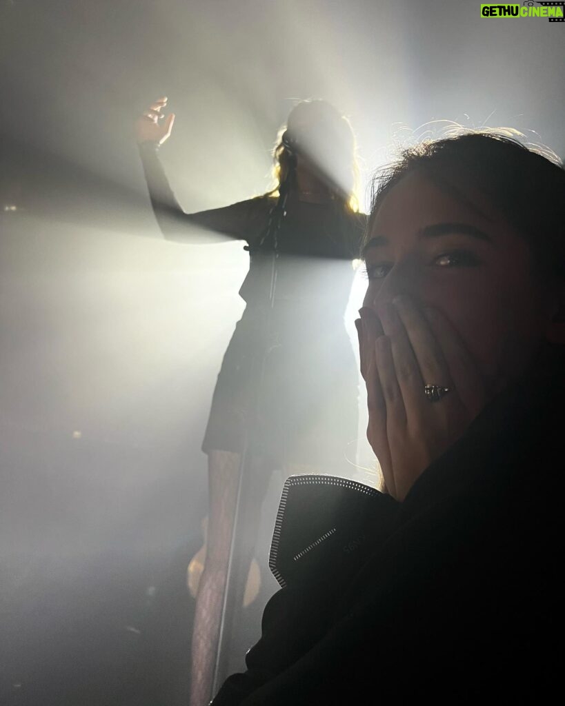 Julia Butters Instagram - I went to my INCREDIBLE friend’s first ever concert last night and got to experience it front row!! @mckennagraceful you inspire me and I love you to the moon and back💕 INSANELY PROUD and cried a lot of tears of happiness seeing you shine.