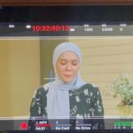 Julia Farhana Marin Instagram - . My first week of January is about going back on set! First time on screen with my husband @drchehafiz To many more on screen moments with you @drchehafiz 😘 I missed being on set but I also love my well balanced life 🫠 Im finding the balance Zero to millionaire coming to you soon on astro!