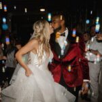 Julia Hart Instagram - Mr & Mrs Johnson🤍💍 #fridaythe13th 📸: @bohemewinterphotography