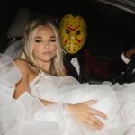 Julia Hart Instagram - Mr & Mrs Johnson🤍💍 #fridaythe13th 📸: @bohemewinterphotography