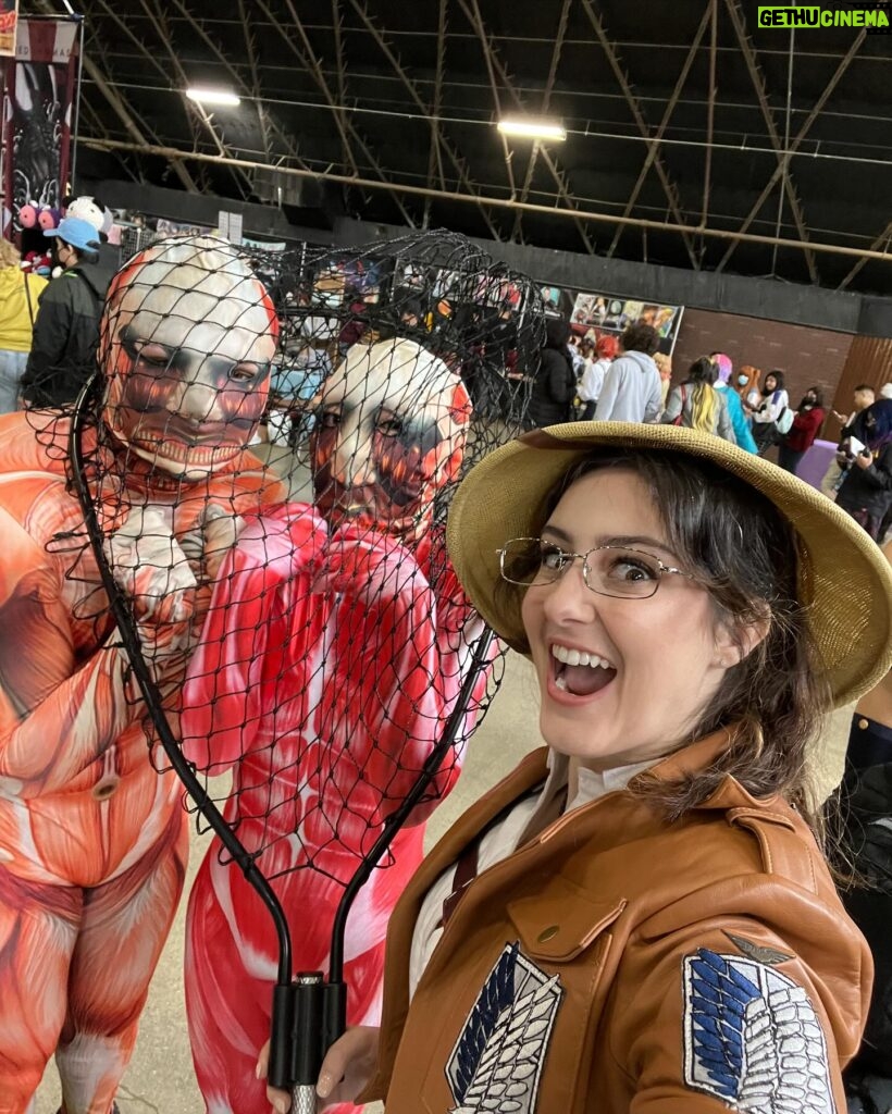 Julia Maggio Instagram - Almost 3 years ago in between working on film sets, I got the idea to make silly goofy videos on the internet in hopes I would find my community of otakus and nerds. I went viral. I’ve made so many friends, and gained an entire second career! And it’s all because of @attackontitan . It’s been an honor being your commander. The show is finally over and it breaks my heart, but I’m just getting started! Shinzou wo Sasageyo ♥️🕊️ 心臓を捧げよ #attackontitan #aot #snk #shingekinokyojin #anime #manga #hangezoe @crunchyroll @kodanshamanga @attackontitan #進撃の巨人