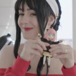 Julia Maggio Instagram - Waku waku 💗🥜 1/6 scale Anya Forger from Spy x Family! Brand: @threezerohk 📸: @lloydsfault Yor: @juliastunts #anime #manga #spyxfamily #anyaforger #yorforger #animefigure #onesixthscale #スパイファミリー