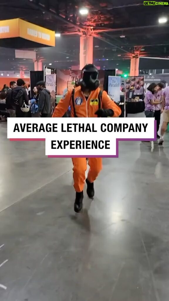 Julia Maggio Instagram - Lethal Company Hero but it’s Live Action 🤣 🎬 Via @WholeWheatPete & @JuliaStunts