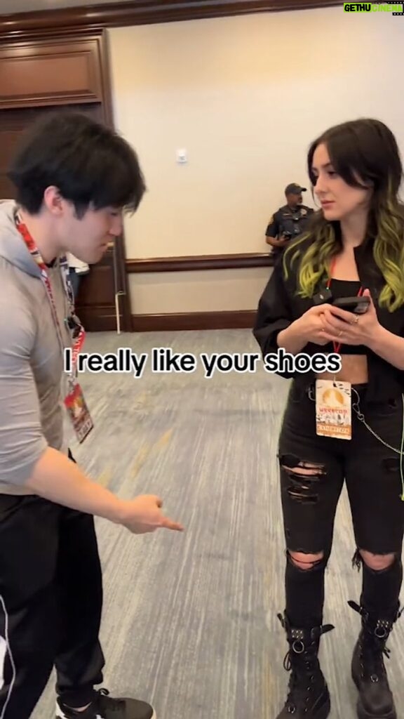 Julia Maggio Instagram - I did it! Now I don't need to do it again for another year :) #animeconvention #girl #boy #talking #weebcon #shoes