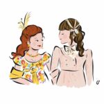Julia Quinn Instagram - #Peneloise. We need them to be friends again. Thank you to @sophieandlili for the illustration. (I have a Steve Kornacki mug from her and it’s my FAVORITE!)