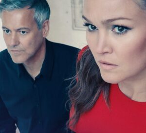 Julia Stiles Instagram - Me watching election news right now? Yeah. But also Season Three of Riviera drops tomorrow @sundancenow @amcplus Feels crass to self-promote at this moment, but I remember the original idea behind our show is “Behind Every Great Fortune is a Great Crime” Absolute power corrupts absolutely. 📸🎬