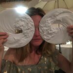 Julia Stiles Instagram - This is 40. Those are fancy plates. So grateful for it all! ☀️✨⚡️💥