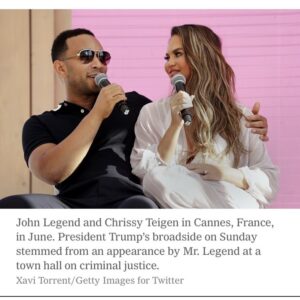 Julia Stiles Instagram - I don’t love the name calling on Twitter, lead by our ‘filthy mouthed’ President. But I do love chrissyteigen calling him a  #pussyassbitch 👊