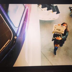 Julia Stiles Instagram - Throwin’ up signs like, “would you like bread with that?” @francomasini   Rupert Graves @rivieratvshow