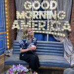 Julia Stiles Instagram - I’m just a girl, drinkin’ a kids size milk, hoping she can carry on a grown up conversation @abcgma3