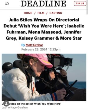 Julia Stiles Instagram - “I’ve been waiting for this wave my whole life!”