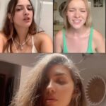 Juliana Harkavy Instagram - This song sounds how this light feels ✨ thank you for sharing your beautiful voices @naomijoyturner & @arixmusic by @billieeilish 🖤