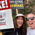 Juliana Harkavy Instagram – So empowering and equally surreal suiting up with my Arrow family to picket outside of WB studios yesterday. Thank you to everyone who came out to show your support!! 🏹💚🪧#sagaftrastrike #wgastrike #sagaftrastrong #wgastrong #teamarrow