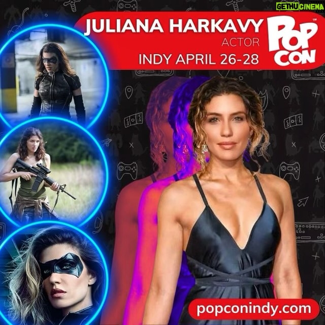 Juliana Harkavy Instagram - See you soon, Indiana! 🏹🏹🏹🖤🖤🖤 #indypopcon #indypopcon2024 #blackcanary #dinahdrake #arrowverse #thewalkingdead #meetandgreet #indiana #letthegoodtimesroll