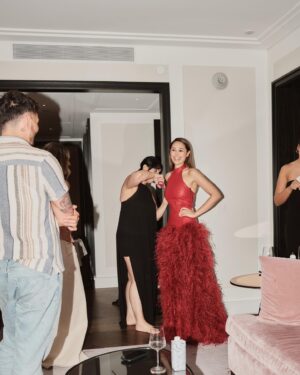 Julie-Anne Ho Instagram - What an honor and a dream to have been able to wear this custom dress by Montreal designer @ifigeniastyle from @mylamarque for the 2024 edition of @printempsmac and the first ever #MacGala ❤️❤️❤️ thank you to everyone involved for this vision @ifigeniastyle @mable_cantisani @imjuliasara I’ll never get over this moment!! 😭

Special thanks to the @fsmontreal for the hospitality 🥹

Hair: @kevinskyle__kk 
Nails: @nails_byelliek 
Pictures: @aidanc.m 
Mua @beautybyvirginie