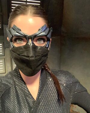 Julie Gonzalo Instagram - Be safe #doublemask
