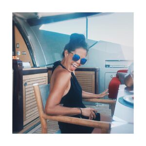 Julie Gonzalo Instagram - Happy birthday to my love @snackswoo .. can’t imagine this insane world without you. Can wait for the world adventures to begin again. Love you to all the stars and back! Xx #youremyboowoo #yatchlife