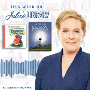 Julie Andrews Instagram - If you wrote a story with someone you love, what would it be about? On @JuliesLibraryShow, we’re featuring two books co-authored by mother-daughter teams, including a book I wrote with my daughter, @ewhamilton. We hope this episode gets your creative wheels turning! Listen to the episode at the link in my profile. 

In addition “Dumpy the Dump Truck,” this week’s show also features “A Kite for Moon” by Heidi @heidieys and @jyolen, illustrated by @MattPhelanDraws.
