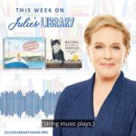 Julie Andrews Instagram - We’ve got three generations on @JuliesLibraryShow this week! My lovely granddaughter Hope joins Emma and me again in the reading nook, along with our dog, Button. Together, we read two tales that remind us that it’s not the place, but the people and pets within it that make a home. Listen at the link in my profile. What do you love about your pet? Please tell us in the comments below! This week’s show features “Vincent Comes Home” by @jessixabagley and @aaronbaglady and “Ketzel, the Cat Who Composed” by Lesléa Newman, illustrated by @amyjunebates.