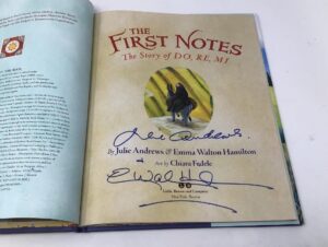 Julie Andrews Instagram - Signed copies of Julie and Emma's THE FIRST NOTES: THE STORY OF DO, RE, MI and Emma's poetry collection DOOR TO DOOR can be purchased from Southampton/Sag Harbor Books in time for the holidays! They ship all orders the same day, and you can choose expedited shipping at checkout. Happy holidays! - Team Julie Southamptonsagharbooks dot com/signed-copies